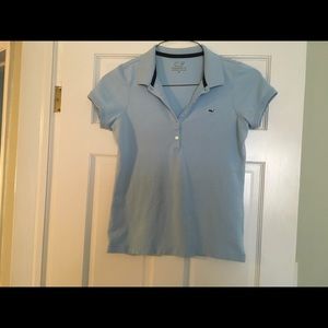 Vineyard Vines Powder Blue Polo T